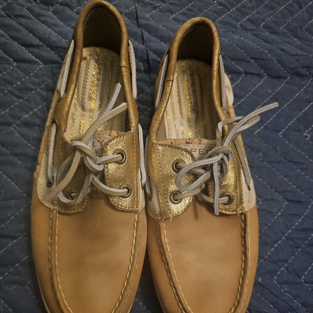 Size 7.5 Sperry Top Sider Boat Shoes